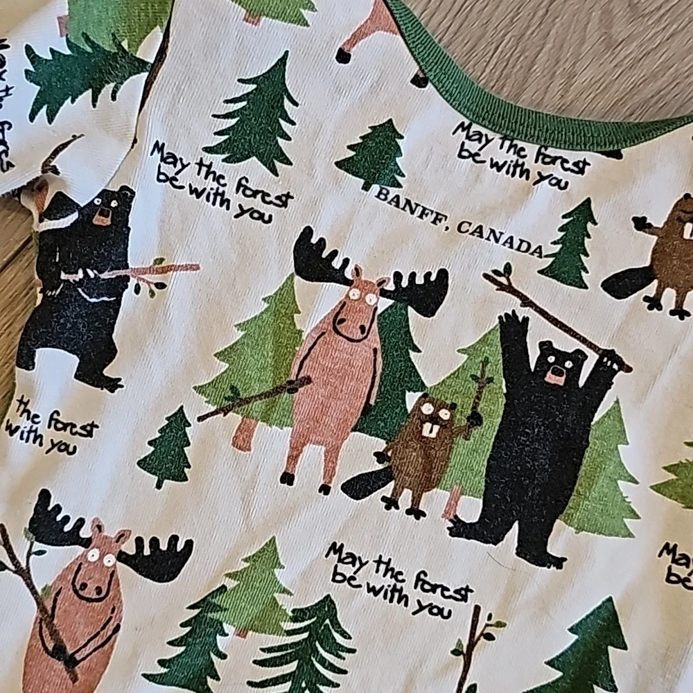 Banff "May The Forest Be With You" Bodysuits, 6-12m - Picture 7 of 8